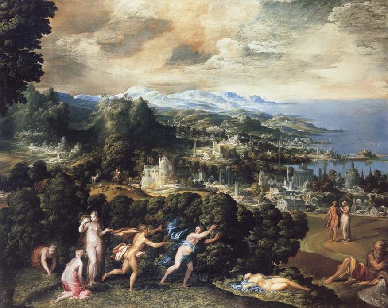 ABBATE, Niccolo dell The Story of Eurydice oil painting image